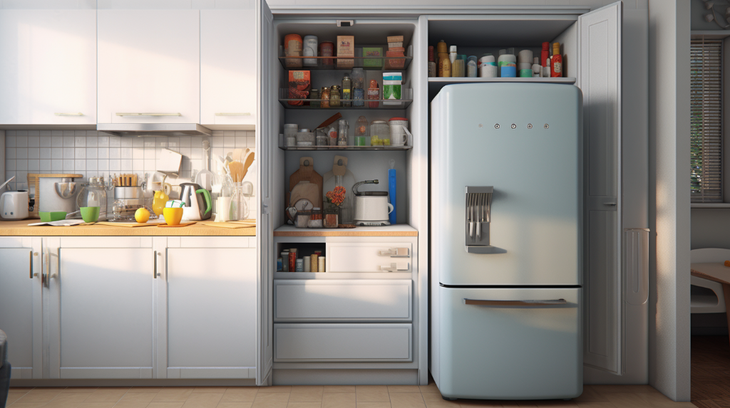Инновационное решение для скрытия холодильника фото 1