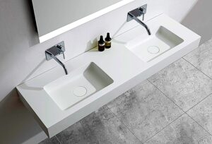Эффективность и удобство: раковина с несколькими чашами - идеальное решение для вашей ванной комнаты