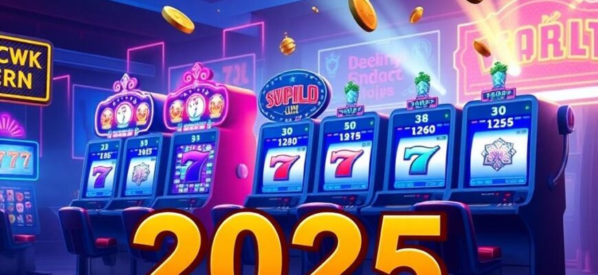 Самые популярные слоты в мире в 2025: какие игры захватывают игроков и почему