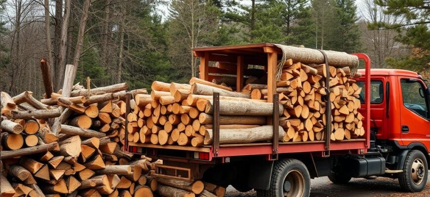 Дрова с доставкой: как выбрать, заказать и получить настоящее тепло без лишних забот